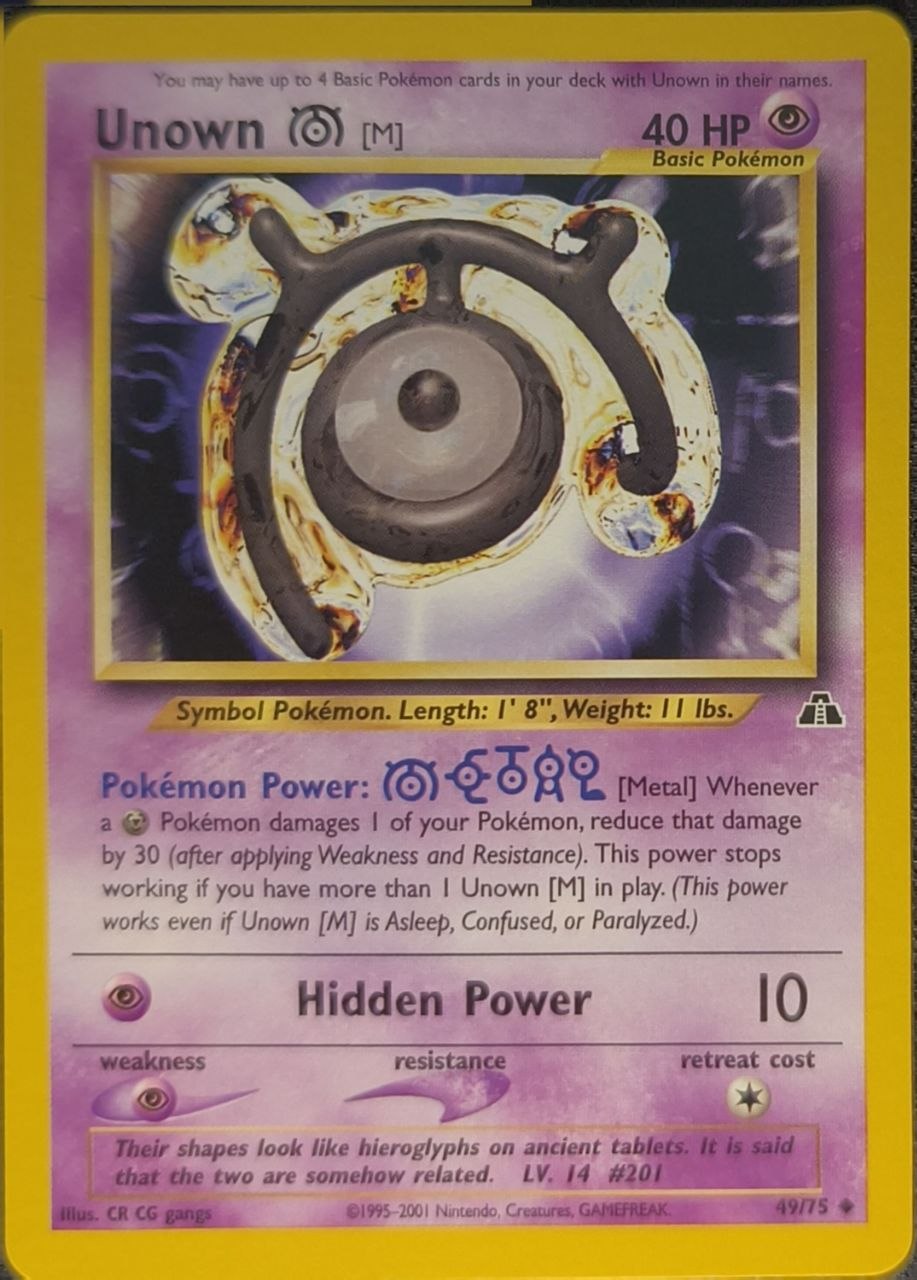 Unown M
