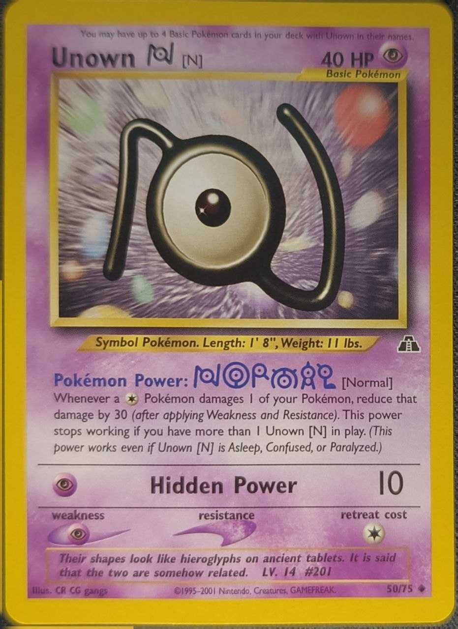 Unown N