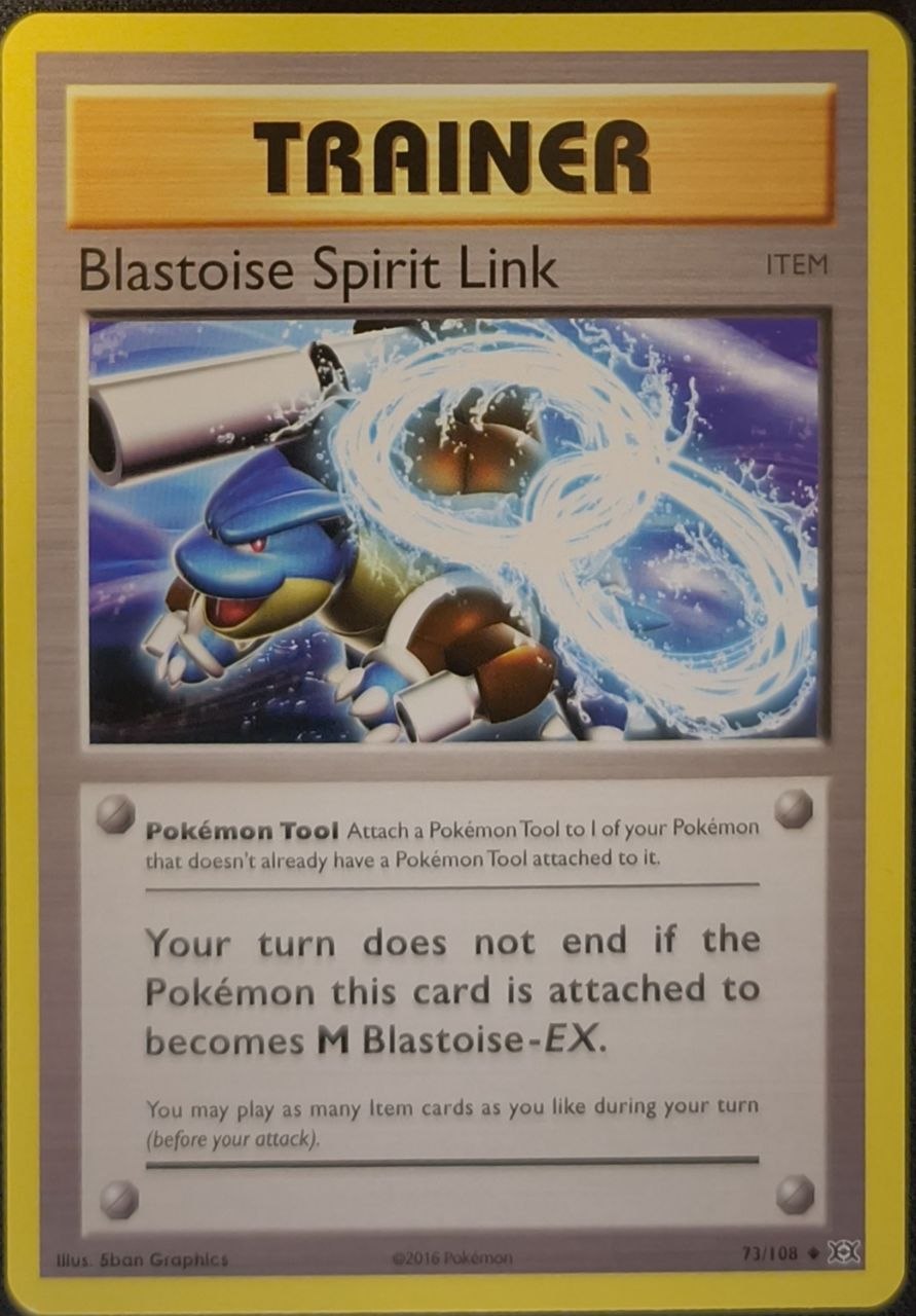 Blastoise Spirit Link
